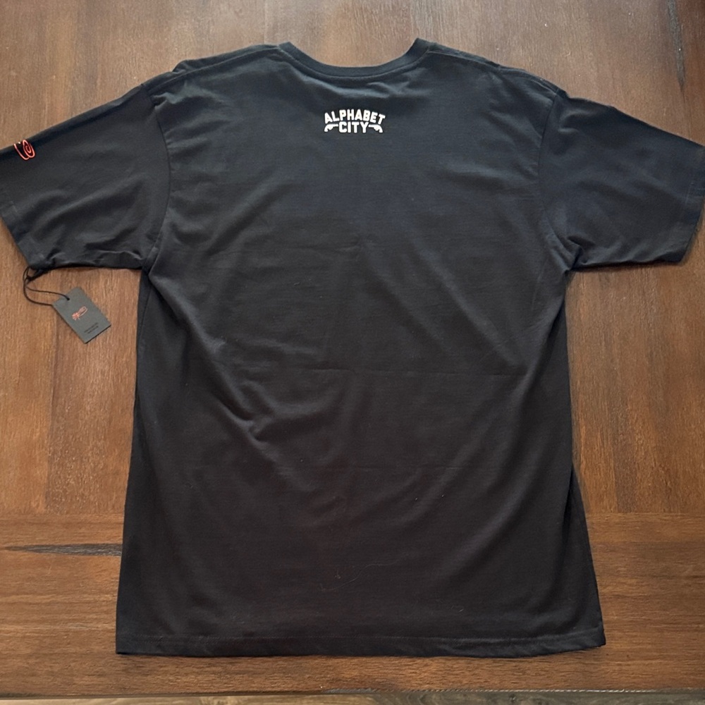 SSUR Shooters Black Graphic Shirt Large New York - Picture 6 of 7